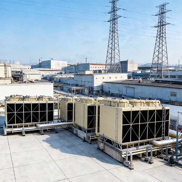 FRP Cross-Flow Square Cooling Towers